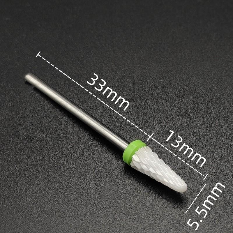 1 Piece Ceramic Nail Art Drill Rotary Cutter Cleaning Device for Nail Art Machine Accessories Removal Nail Gel Tool