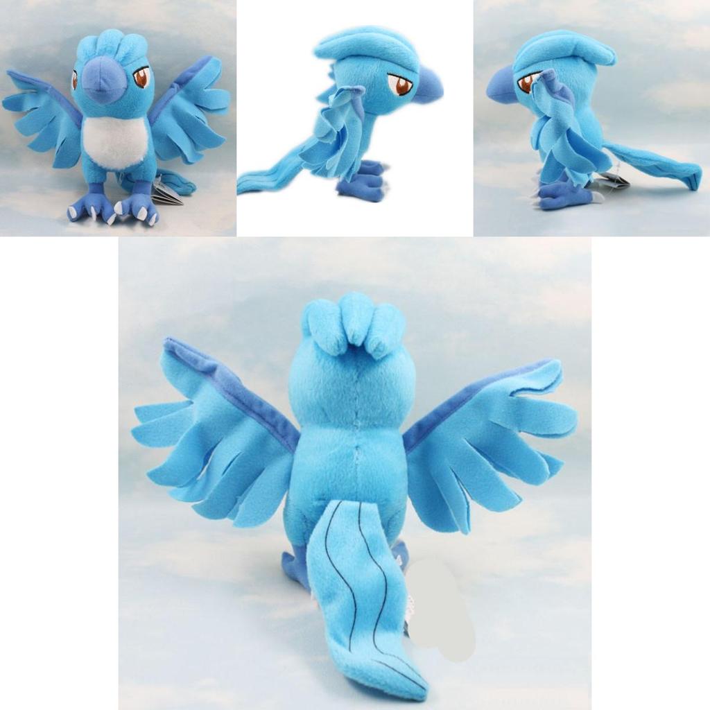 Entzückendes 7-Zoll Articuno Pokemon Niedliches Weiches Plüsch Finger-Stofftier Zur Freude für Kinder