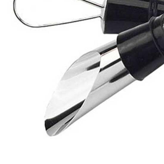 Stainless Steel Liquor Pourer Free Flow Wine Bottle Bar Tools with Stopper Set