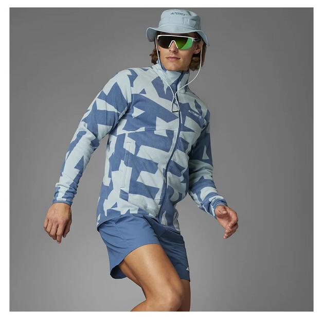 adidas Флисовая на молнии Terrex Multi Printed