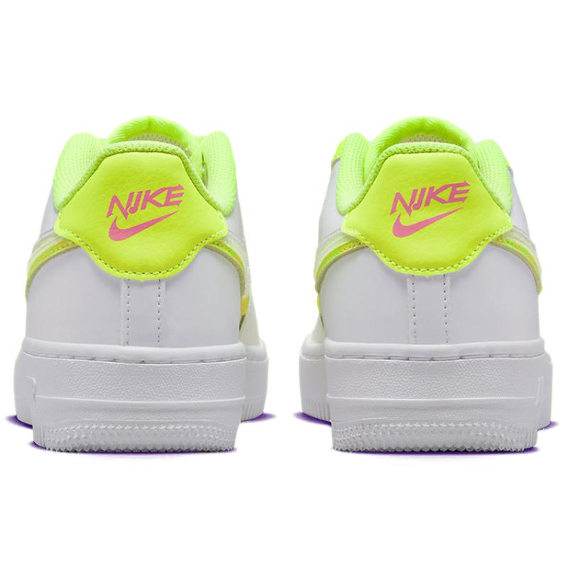 Nike Air Force 1 LV8 'White Volt' GS Sneakers DV1680-100
