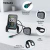 E-bike Display vervanging voor BURCHDA-R5 Pro Model YL81F Elektrische fiets Kleur VA full screen IP66 accessoires voor ebike