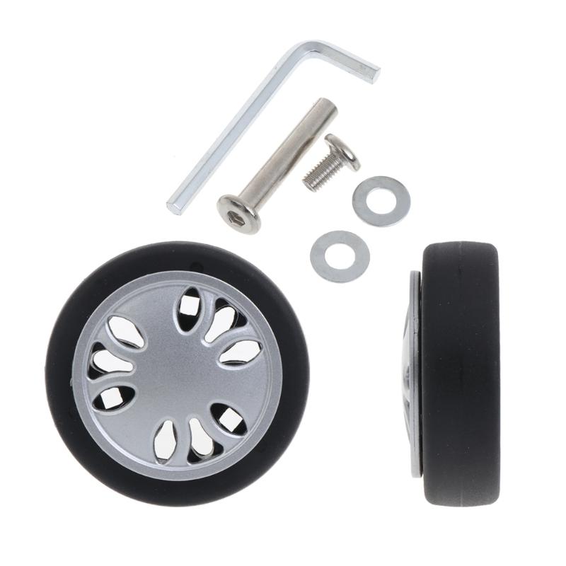 Kufr 1ks DIY Kufr Výměna zavazadel Kolečka Otočná Opravy Příslušenství Mute Roller Wheel pro cestování s cestovní taškou