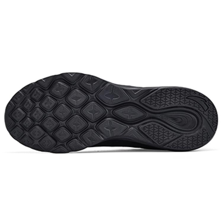 New Anta Cushioned Slip Resistant Abrasion Resistant Low Top Casual Running Shoes Women's Black Pink 922355592-1