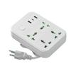 Electrical Socket Universal Plug Outlet Power Strips Extension Cord USB Port Charge Power Multiple Tap Socket for Office