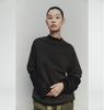 Reju Knit Layered T-Shirt - Charcoal, Oatmeal