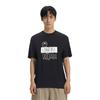 Converse T Shirts Men's Black Crew Neck Moderate 10007861-A01