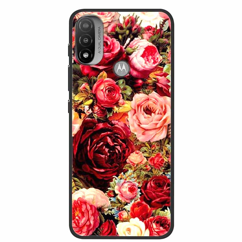 For Moto E20 Case Shockproof Soft Silicone Back Cover For Motorola Moto E20 6.5" Phone Cases For Moto E 20 XT2155 Coque Fundas