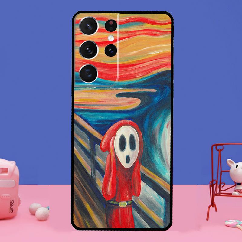 

Крик Скрик Картина Забавное Искусство Для Samsung Galaxy S20 FE S21 Ultra Note 20 S8 S9 S10 Note 10 Plus S22 Ultra Чехол Galaxy S8 Plus