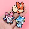 Adorable Japanese Activity Monsters Lapel Pins designed for Backpack Enamel Pin Children Badges Anime Brooch designed for Clothes Jewelry Holiday