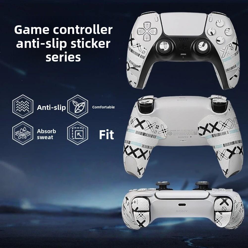 Grip Enhancement Gamepad Pad PU Controller Film New Protective Sticker for PS 5