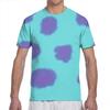 Sommer Herren 3D-Druck Rundhals-T-Shirt