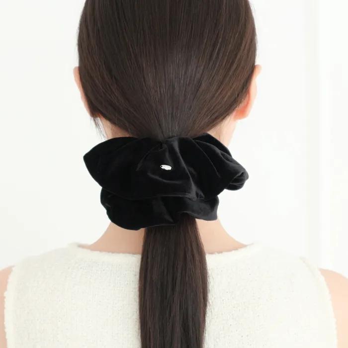 noCTURN GRACE VELVET MEDIUM SCRUNCHIE (4color)