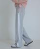 AWESOME STUDIO Lace-Detailed Sweatpants Melange Grey
