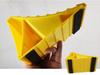 Anti-slip Rubber & Wood Tire Stop Block - Prevents Car Rolling