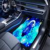 Sans Pattern Black Car Floor Mats Full  Car Mats, XPE Non-Slip And Wear-Resistant Mats Suitable for SUV Interiors