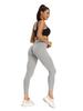 European & American Athletic Yoga Leggings with Pockets - High-Waisted, Hip-Lifting, Ideal for Fitness & Running.