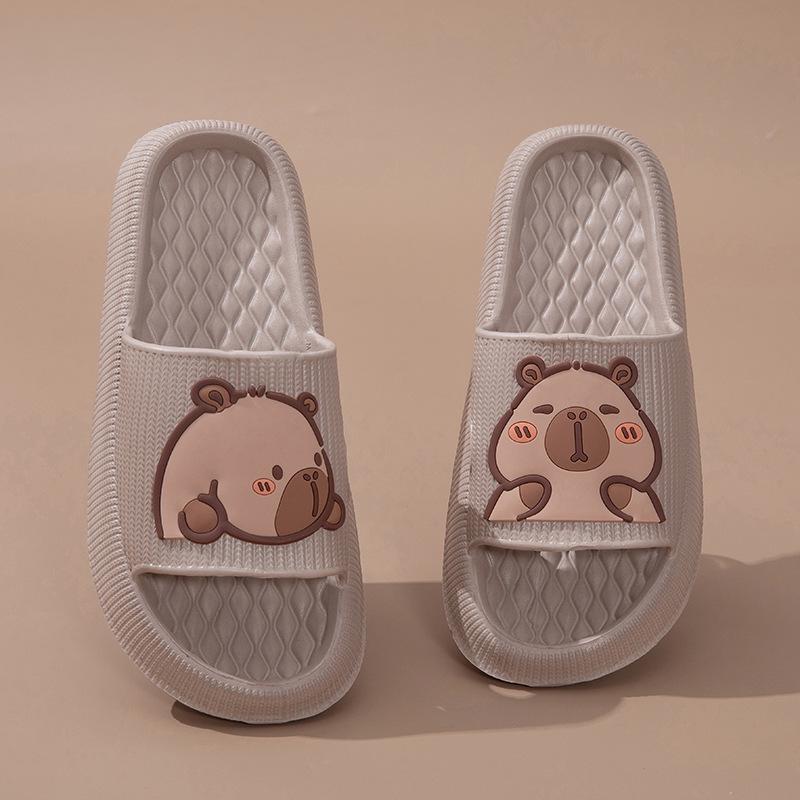 Thick-soled Comfort Sandals for Women and Men - Summer EVA Silent Bathroom Slippers
