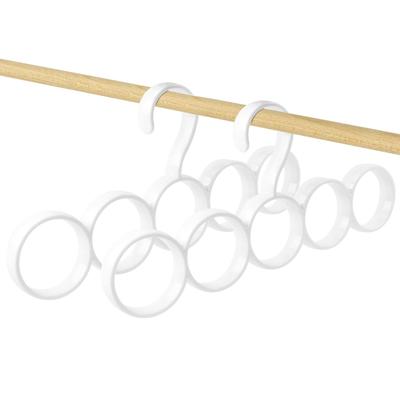 Vivi Bakie Scarf Set of Hanger with Tie Stole Closet Belt Small Item Round Hanger, 2, Multi-purpose Ring, Hanger, Hanger, Storage, Hanger, Hanger,