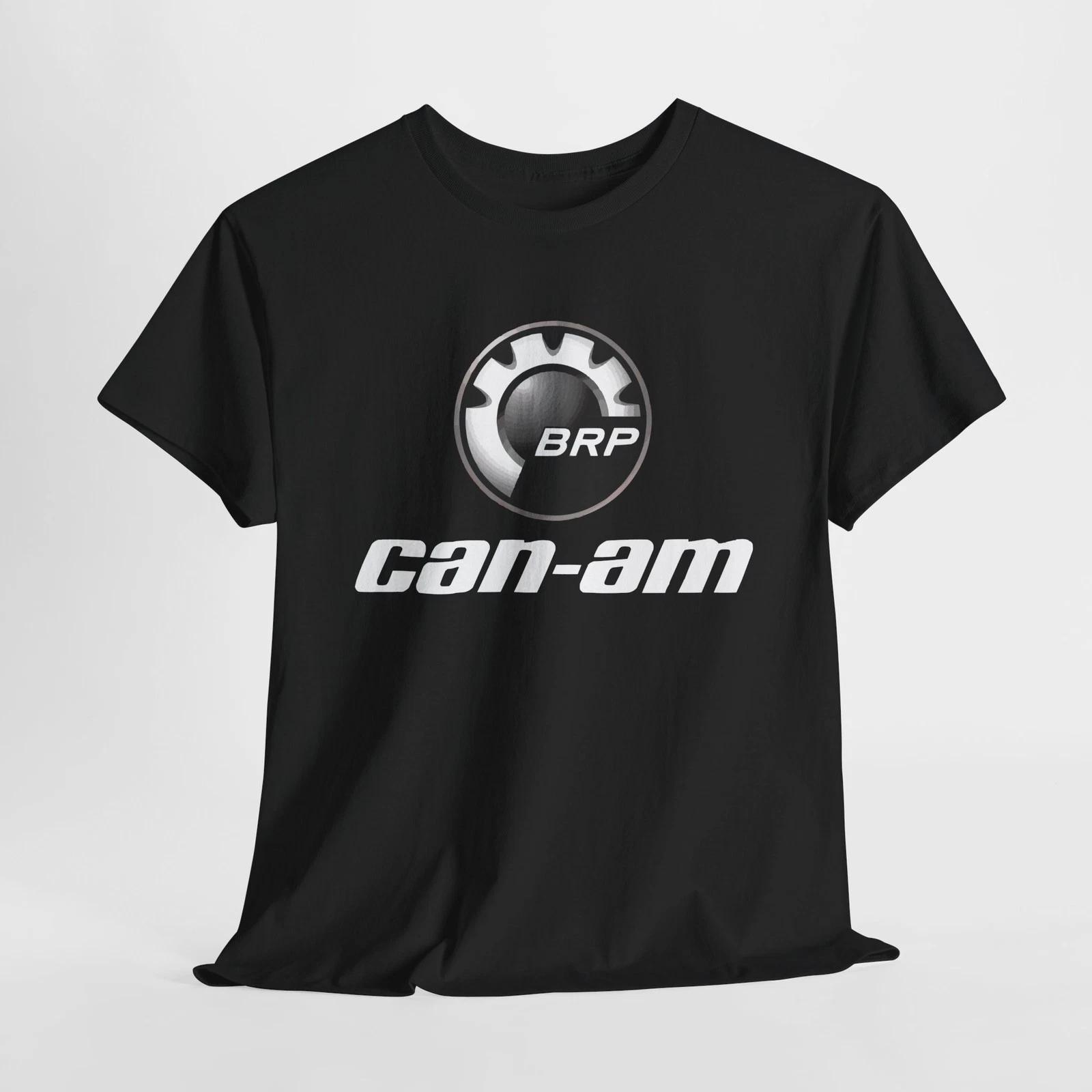 Men s and Women s T-shirts Can Am BRP Logo tee Men s Black T-Shirt Funny Size S to 5XL L