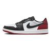 Air Jordan 1 Retro Low OG Black Toe Unisex Sneakers White Varsity-Red CZ0790-106