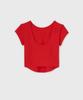 Yunse Hatchbackless Top (Red)