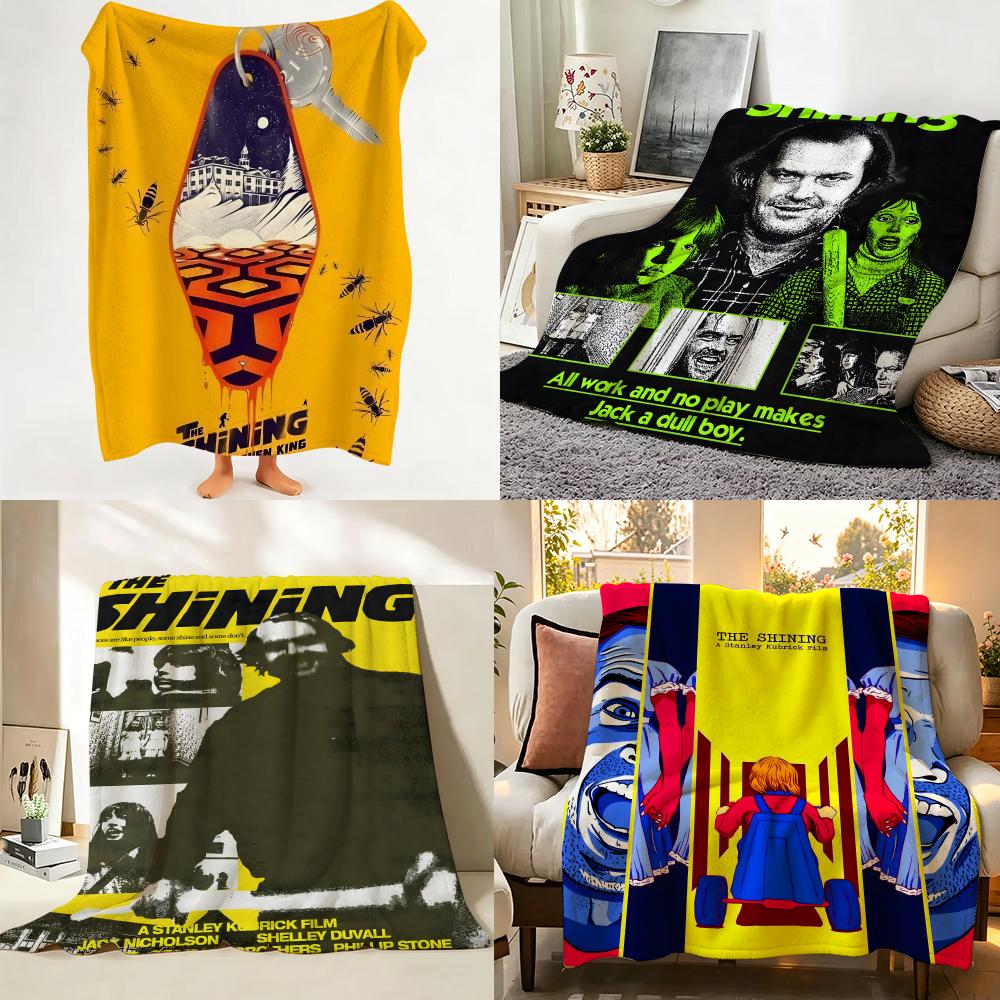 Movie T The S Shining Flannel Blanket Suitable for Sofa Living Room Bedroom