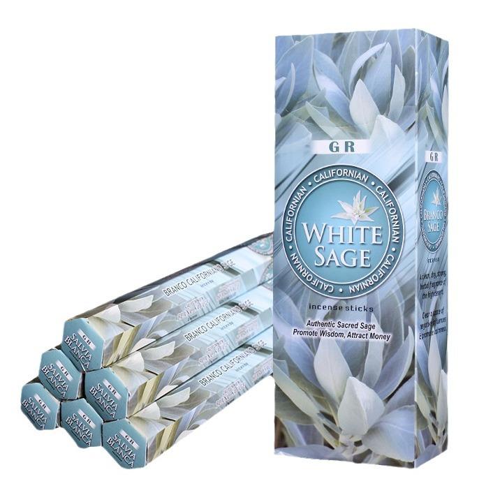 White sage, original handmade aromatherapy incense thread incense large box