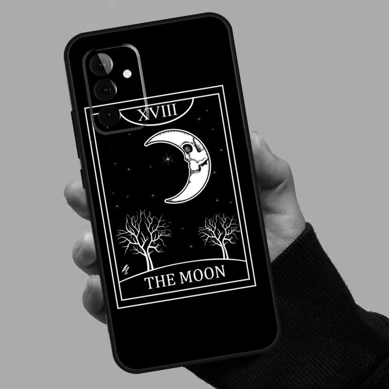 Tarot Moon Case For Samsung Galaxy A06 A16 A26 A36 A56 A53 A32 A52 A33 A13 A55 A35 A15 A14 A34 A54 A17