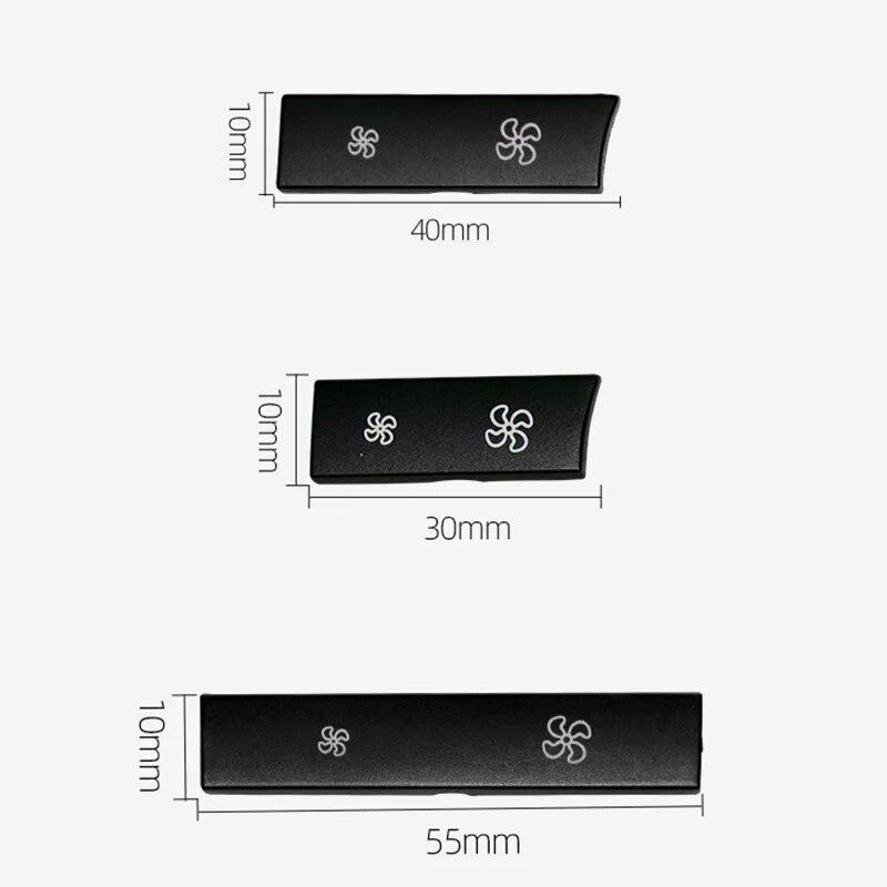 Buton de control al ventilatorului auto, capac de schimb, piese de protecție împotriva vântului, accesorii pentru aer condiționat, pentru BMW F10 F11 F01 F02