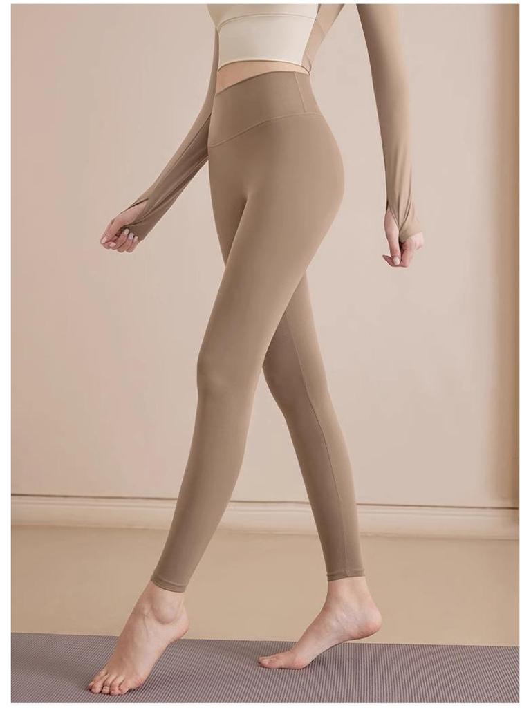 Women's High-Waist Butt-Lift Yoga Pants - Elastic, Quick-Dry, Tummy Control, No Lines