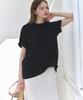 Deuloupisumeon Supima Silket Oversized Short Sleeve T-Shirt [Black]