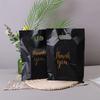 100Pcs Thank You Gift Bags Plastic Wedding Birthday Party Treat Bags Favors Small Business Shopping Candy Cookie Packaging