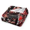Tekken 8 Jin Kazama Soft Blankets  Kids Adult Plush Throw Blanket Print Couch Chair Flannel Bedspread Sofa Bed Cover