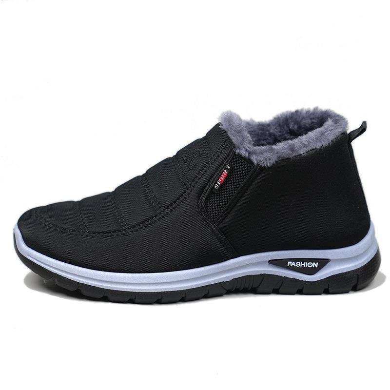 Winter New Cotton Boots Thickened Warm Boots Waterproof and Non-slip Men's and Women's Snow Boots Cotton Boots