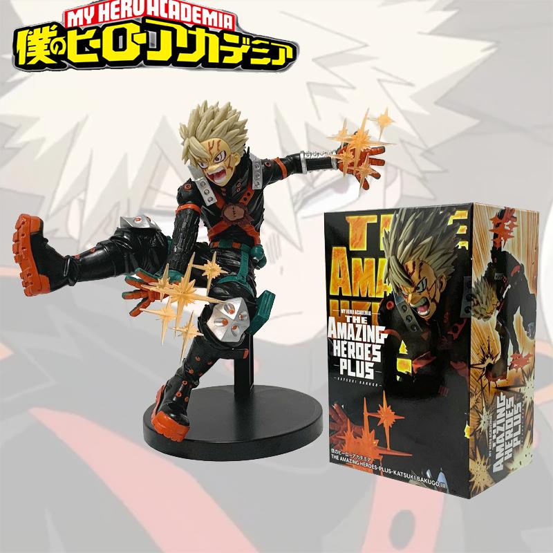 The In Stock My Hero Academia Anime 18cm Newest  Bakugou Katsuki Anime Figure Action Figures  Model Figurine Collection
