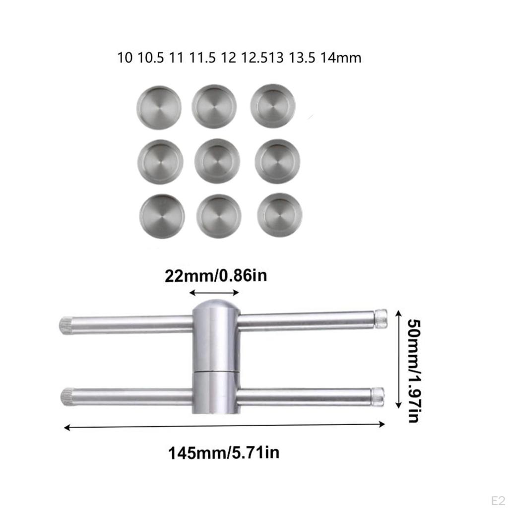 Billiard Cue Tip Press Tool Accessories Lightweight Easy to Use Stick Pressure Head
