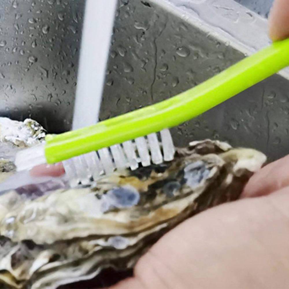 10Pcs Plastic Cleaning Brushes Multipurpose Scrubber Brushes Crevice Brushes  Kitchen Bathroom