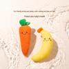 Baby Anti-Startle Carrot Plush Soothing Teether Toy
