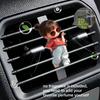 2D Flat Dancing Girl Car Vent Clip Decorative Diffuser (fragrance Not Included) Car Decoration, Car Fragrance Diffuser