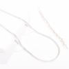 wish hot sale personalized men's necklace jewelry 4MM side embossed necklace necklace