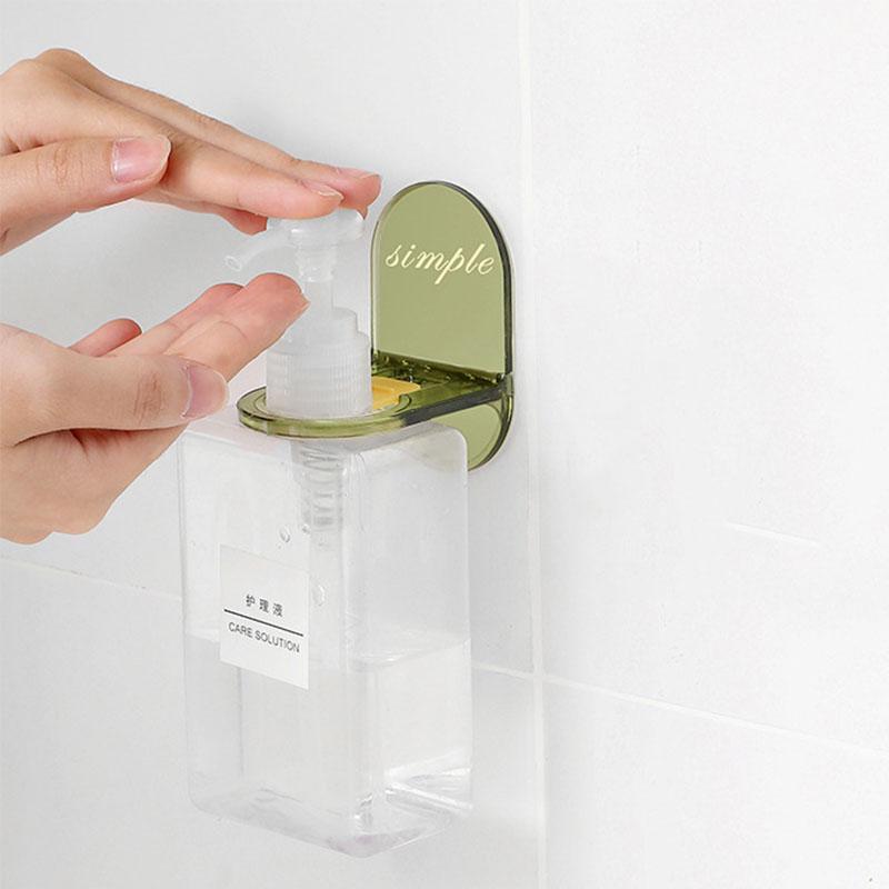 

Полка для геля для душа без ударов, липкий крючок для кухонного моющего средства, зажим для сливной карты в ванной, подвесная стена 8PCS