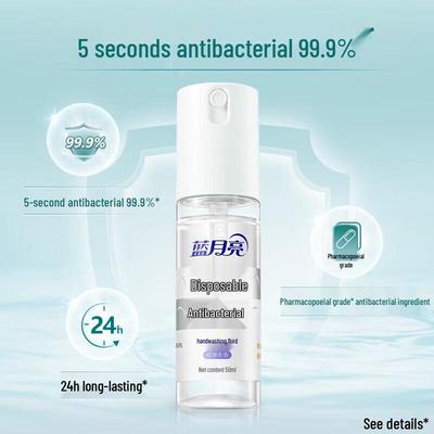 Blue Moon Alcohol-Free Fragrance-Free Travel Hand Sanitizer