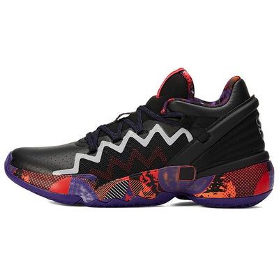 PRZYWDZIEWAĆ. Wydanie #2 Kolekcja Made In China Męskie Sneakersy Czarne Core-Black Szkarłatne G55791