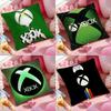 Cushion Cover Anti-dustmite Pillowcase Invisible Zipper Silky Short Plush Sofa Cushion Cover X-XBox Double-sided Printing