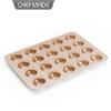 Xuechu 20-Cavity Non-Stick Madeleine & Chestnut Cake Baking Pan