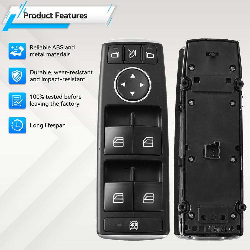 2128208310 A2128208310 For Mercedes C E Class W204 W212 C180 C200 C207 Driver Side Electric Window Switch A2049055402 2049055402