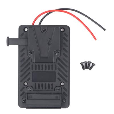 Plaque de Batterie V Mount 14.8V Alliage de Zinc Plastique Plaque de Montage Batterie V Lock pour Caméra Vidéo