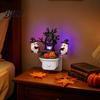 Halloween Night Light Light Plug-in Resin Seesaw Ghost And Dead Tree Child-friendly Lamp Waterproof Spooky Decor for Bedroom Party Ornament Scary