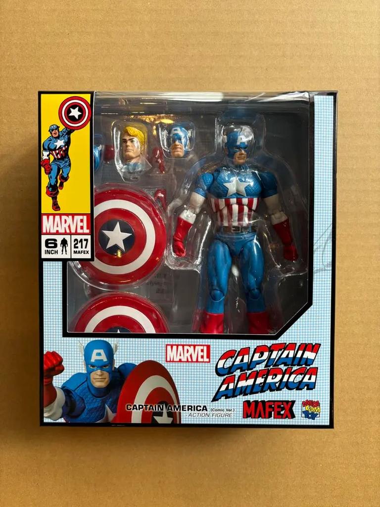 MAFEX č. 217 CAPTAIN AMERICA (COMIC Ver.) Medicom Toy Japonsko